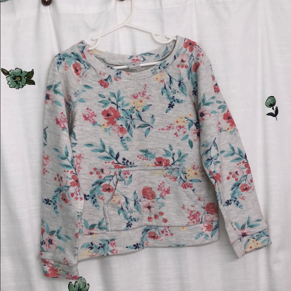 Carters Floral Sweatshirt